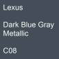 Preview: Lexus, Dark Blue Gray Metallic, C08.